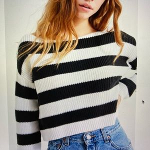 Urban Outfitters Long Sleeve Striped Sweater